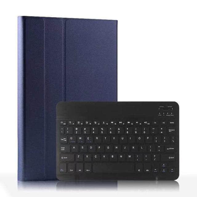 CaseBuddy Australia Casebuddy blue key case / English Wireless Keyboard Galaxy Tab A7 Lite 2021 T220 T225 Cover