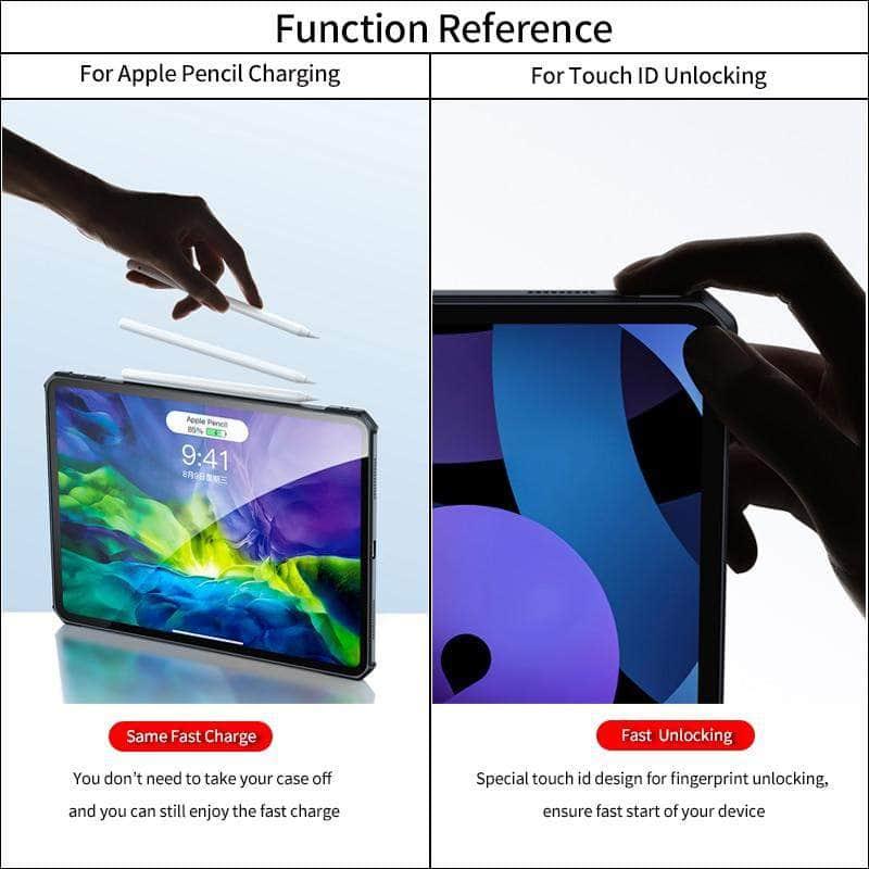 CaseBuddy Australia Casebuddy Xundd iPad Mini 6 Transparent Clear Smart Shockproof Cover